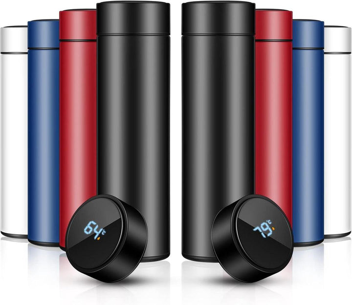 Temperature Display Stainless Steel Water Bottle – 800ml Insulated Flask