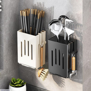 Space-Saving Plastic & Metal Kitchen Organizer – Efficient Storage