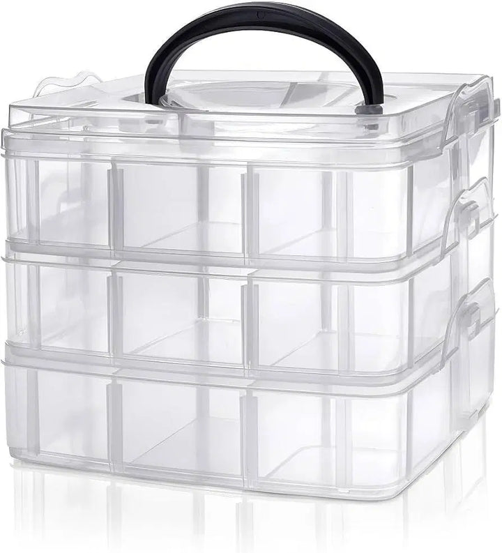 Stylish White Jewellery Box – Compact Organizer for Rings, Earrings & More