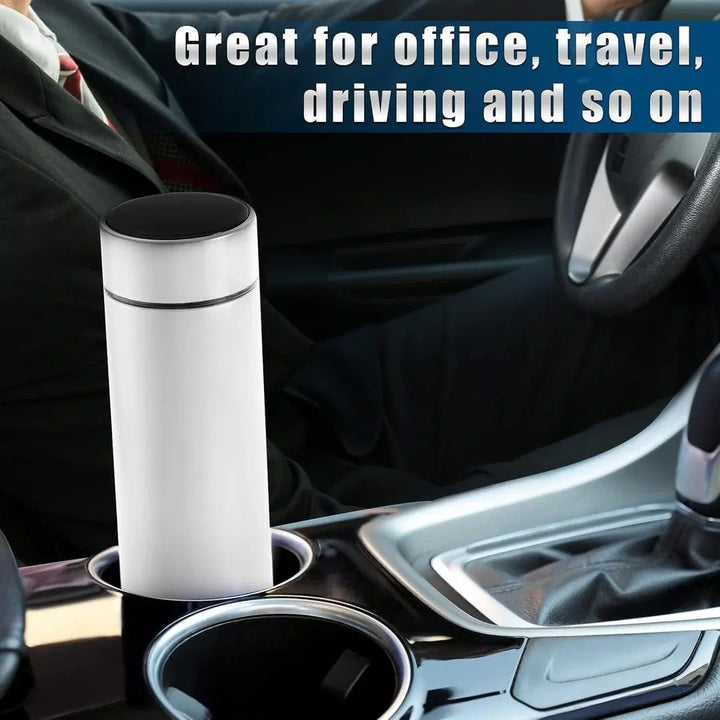 1 Pc Insulated Temperature Water Bottle – Stainless Steel, Keeps Drinks Cold